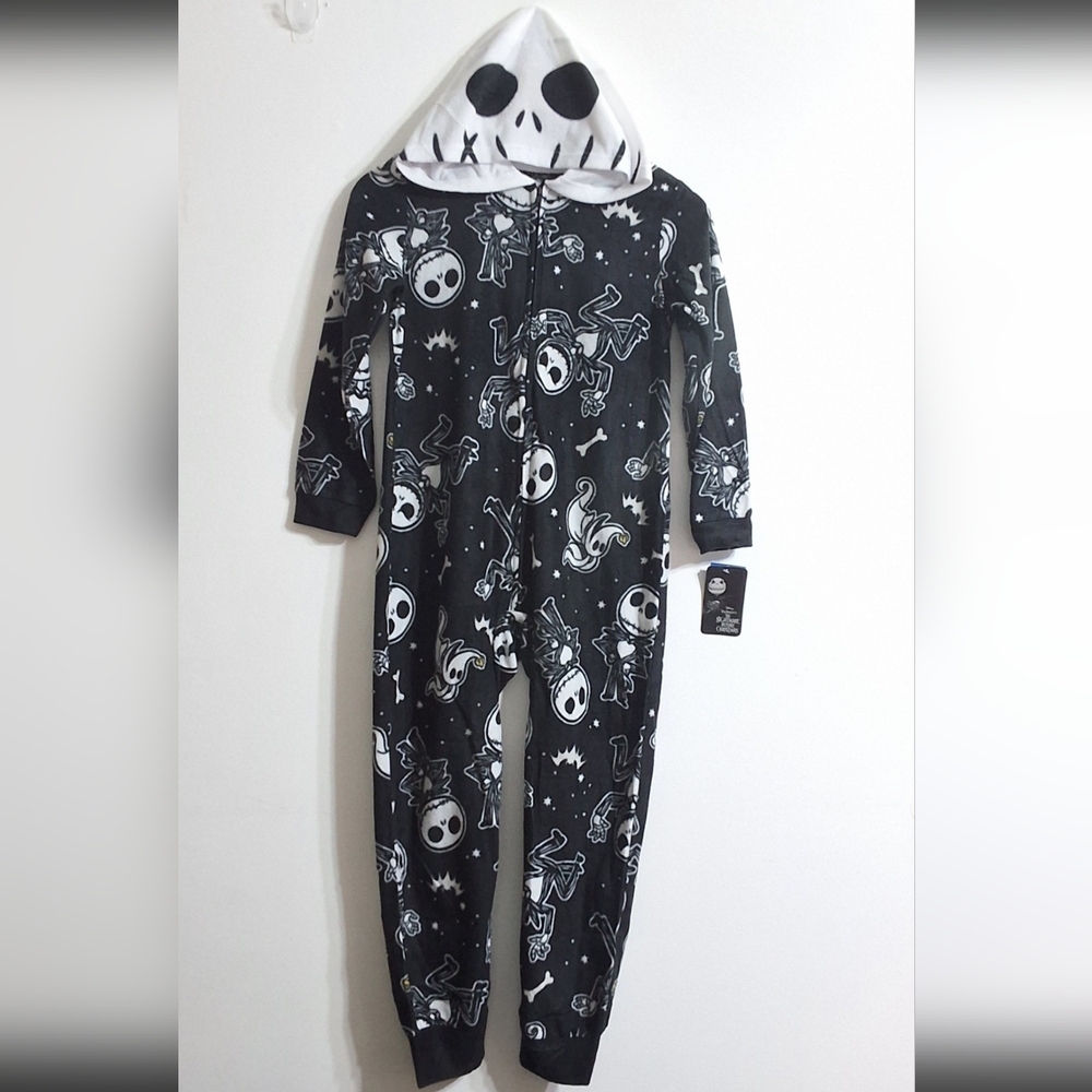 Disney The Nightmare Before Christmas Boys Onesie Pajama, Size 8, NWT